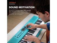 <b>Roland GO:KEYS 3 TQ AZUL TURQUESA Teclado portátil Piano Sintetizador Arranger Ritmos Tecnologia ZEN-Core 61 teclas BEST-SELLER</b> <b>Roland GO:KEYS 3 TQ AZUL TURQUESA Teclado portátil Piano Sintetizador Arranger Ritmos Tecnologia ZEN-Core 61 teclas BEST-SELLER</b>